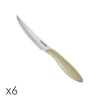 Tescoma PRESTO steak kés 12 cm, 6 db, bézs, 863056.40