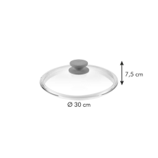 Tescoma UNICOVER fedő sütőbe ø 30 cm edény