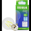 Tesla Lighting Tesla Filament A class, E27, 4W, 840lm, 6500K hideg fehér, 360°, átlátszó, 230V, 25000 óra (BL270465-A1)