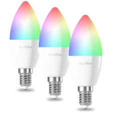 Tesla Smart TechToy Smart Bulb RGB 6W E14 ZigBee 3 db-os szett izzó