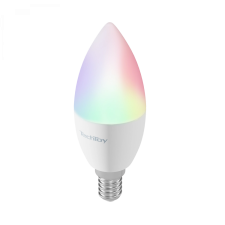 Tesla Techtoy Smart izzó 4,5W 350lm 6500K E14 - RGBW (TSL-LIG-E14) izzó