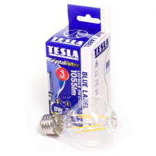 Tesla Tesla - LED FILAMENT RETRO izzó, E27, 8W, 230V, 1055lm, 2700K, 360°, clear izzó
