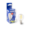 Tesla Tesla - LED FILAMENT RETRO minigömb izzó,  E14, 4W, 230V, 470lm, 2700K, 360°,clear