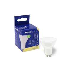 Tesla Tesla - LED izzó, GU10, 7W, 230V, 560lm, 3000K, 100° izzó