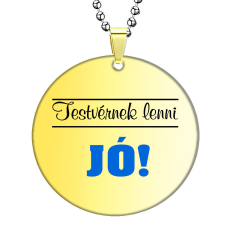  Testvérnek lenni jó medál lánccal, választható több formában és színben nyaklánc
