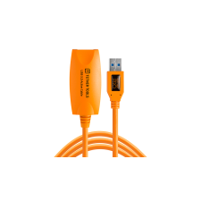 Tether Tools CU3017 TetherPro USB 3.0 Aktív hosszabbító kábel 5m - Narancs kábel és adapter