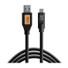 Tether Tools TetherPro USB 3.0 -> USB-C 4.6m kábel fekete (CUC3215-BLK) (CUC3215-BLK)