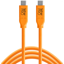 TETHERTOOLS TetherPro USB-C to USB-C 4.6m narancssárga videó kellék