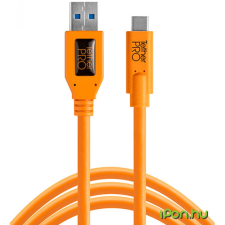 TETHERTOOLS USB to USB-C 4.6m narancssárga videó kellék