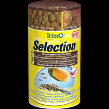 Tetra Selection - négy féle táplálék díszhalak számára (100ml) haleledel