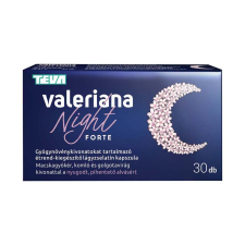 TEVA Gyógyszergyár Zrt. Valeriana Night Forte étrend-kiegészítő kapszula 30x vitamin és táplálékkiegészítő