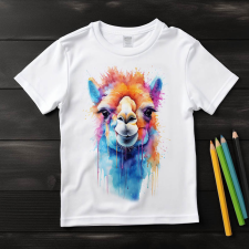  Teve póló (Gyerek)(Színes) gyerek póló