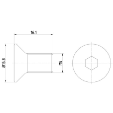 TEXTAR csavar, féktárcsa TEXTAR TPM0006 féktárcsa