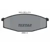TEXTAR fékbetétkészlet, tárcsafék 2086301