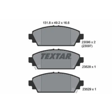 TEXTAR fékbetétkészlet, tárcsafék 2309601 autóalkatrész
