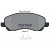 TEXTAR fékbetétkészlet, tárcsafék 2358403