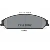 TEXTAR fékbetétkészlet, tárcsafék 2416401