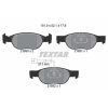 TEXTAR fékbetétkészlet, tárcsafék TEXTAR 2193002