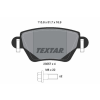 TEXTAR fékbetétkészlet, tárcsafék TEXTAR 2355702