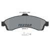 TEXTAR fékbetétkészlet, tárcsafék TEXTAR 2444801