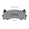 TEXTAR fékbetétkészlet, tárcsafék TEXTAR 2583801