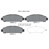 TEXTAR fékbetétkészlet, tárcsafék TEXTAR 2599901
