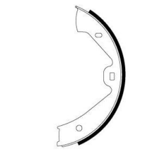 TEXTAR Fékpofakészlet, rögzítőfék TEXTAR 91074700 fékbetét