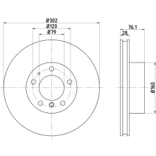 TEXTAR Féktárcsa TEXTAR 92042400 féktárcsa