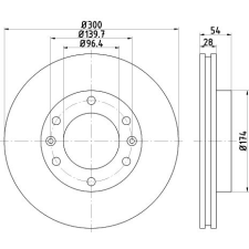 TEXTAR Féktárcsa TEXTAR 92164500 féktárcsa