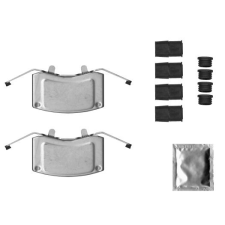TEXTAR Szerelékkészlet, féknyereg TEXTAR 82544400 autóalkatrész