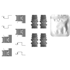 TEXTAR tartozékkészlet, tárcsafékbetét TEXTAR 82556500 autóalkatrész