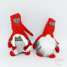  Textil manó filc szívvel dekorációs kellék