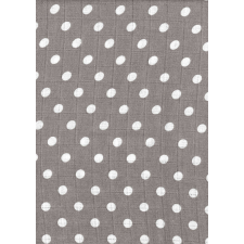  Textil pelenka 1db - Pöttyös #szürke mosható pelenka