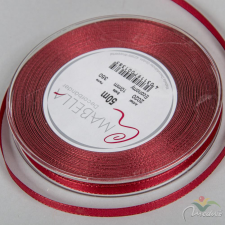  Textil szalag economy bordó 10mmx50m dekorációs kellék