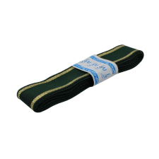 Textil szalag ZÖLD ARANY 25mm x 3m szalag, masni