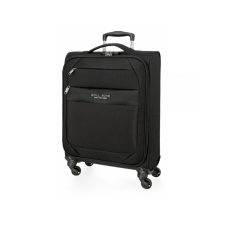  Textil utazótáska ROLL ROAD ROYCE Fekete, 55x40x20cm, 39L, 5019121 (kicsi) kézitáska és bőrönd