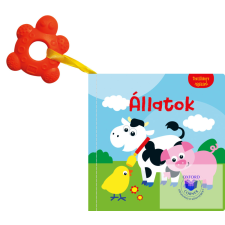  Textilkönyv rágókával - Állatok gyermek- és ifjúsági könyv