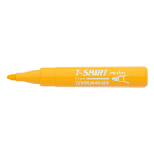 Textilmarker ICO T-Shirt sárga filctoll, marker