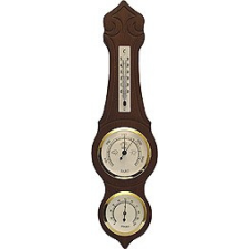 TFA Barométer légnyomásmérő, hőmérő és páratartalom mérővel 420X115mm 203970 mérőműszer