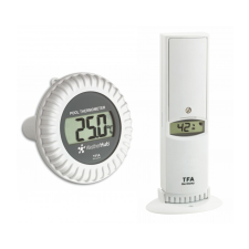 TFA Hőmérséklet/páratartalom távadó medence érzékelővel WEATHERHUB 30.3310 medence kiegészítő