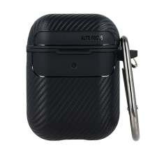 TFO Carbon tok AirPods Pro - fekete fülhallgató, fejhallgató tok