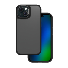 TFO Crystal Black tok iPhone 15 - fekete tok és táska