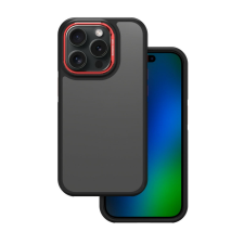 TFO Crystal Black tok iPhone 15 Pro Max - piros tok és táska