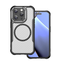 TFO Defender Carbon MagSafe-kompatibilis tok iPhone 15 Pro Max - fekete tok és táska