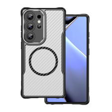 TFO Defender Carbon MagSafe-kompatibilis tok Samsung Galaxy S24 - fekete tok és táska