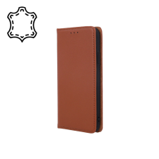 TFO Geniune Leather Smart Pro könyvtok Samsung Galaxy A34 5G - barna tok és táska