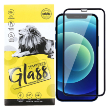 TFO iPhone 12 Mini üvegfólia, tempered glass, előlapi, 9D, edzett, hajlított, fekete kerettel mobiltelefon kellék