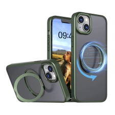 TFO Mag Ring Rotating MagSafe-kompatibilis tok iPhone 15 Pro Max - zöld tok és táska