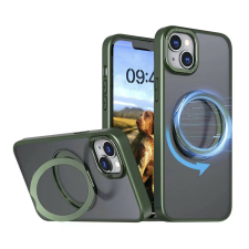 TFO Mag Ring Rotating MagSafe-kompatibilis tok iPhone 15 Pro Max - zöld tok és táska