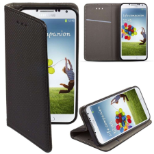 TFO Oppo A74 4G telefon tok, könyvtok, oldalra nyíló tok, mágnesesen záródó, fekete tok és táska
